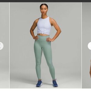 Lululemon Base Pace Misty Glade High-Rise Tights 28” leggings